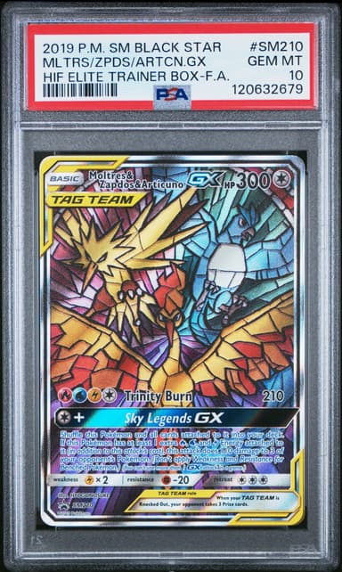 Full Art/Moltres & Zapdos & Articuno GX