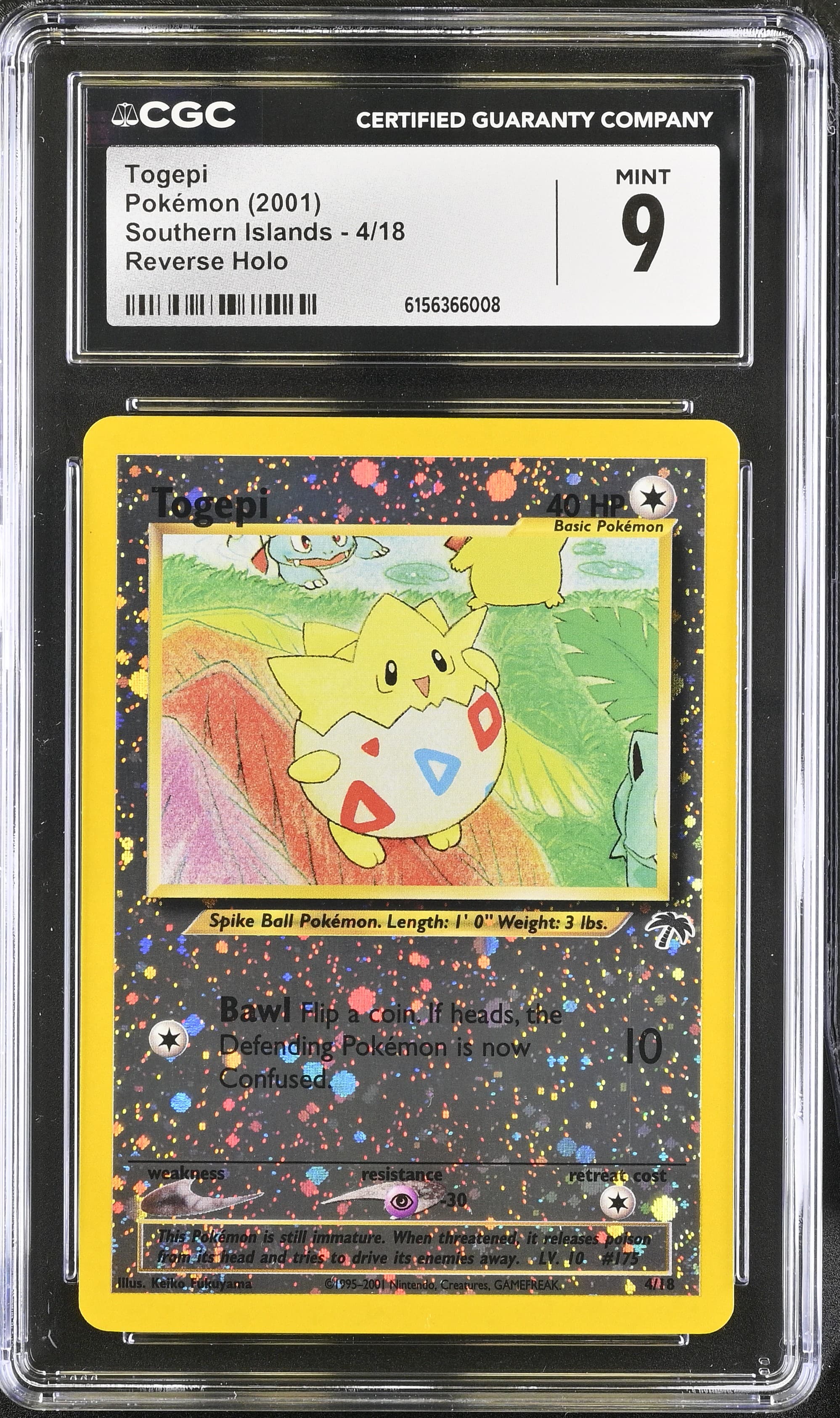 Togepi Reverse Holo