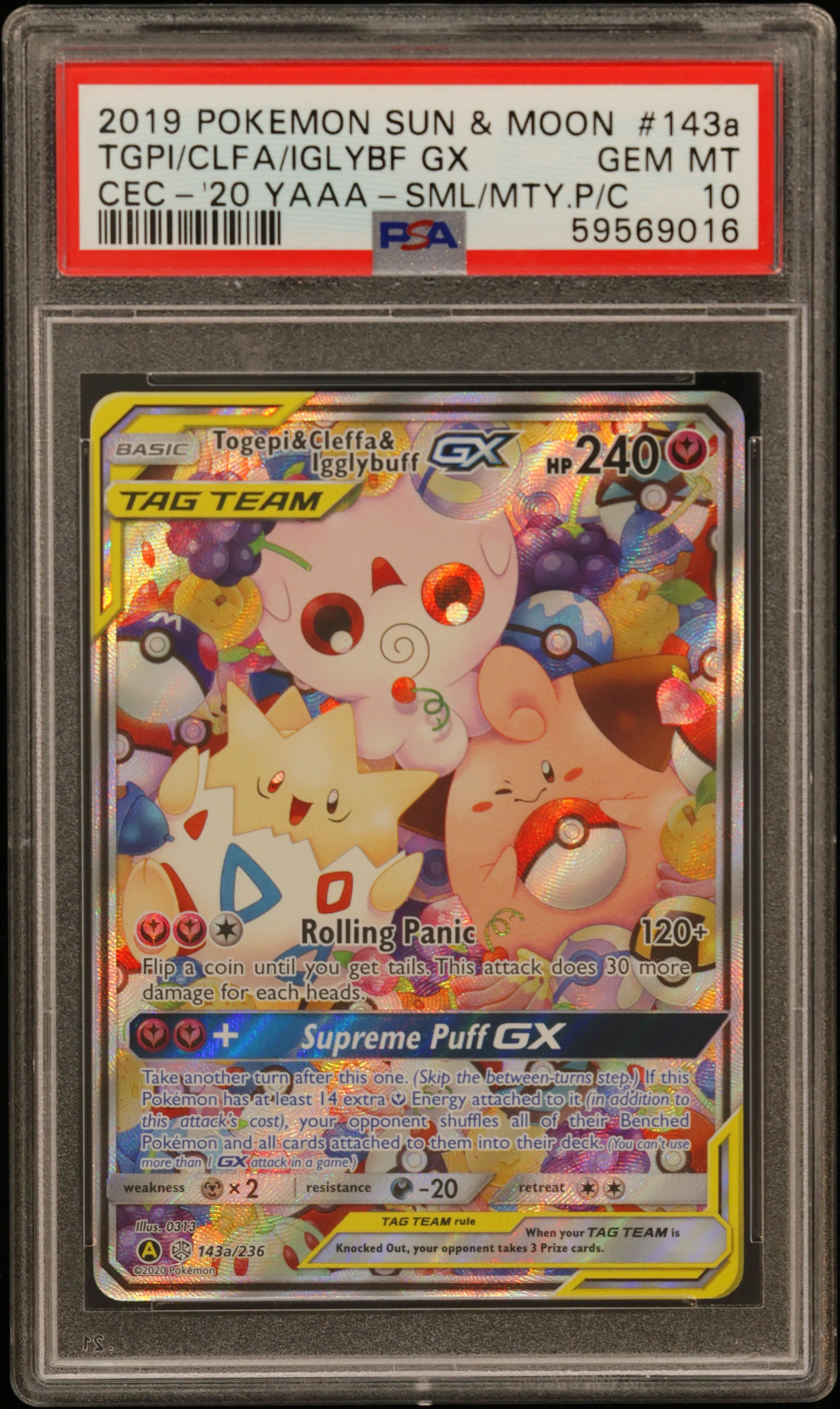 Togepi & Cleffa & Igglybuff GX
