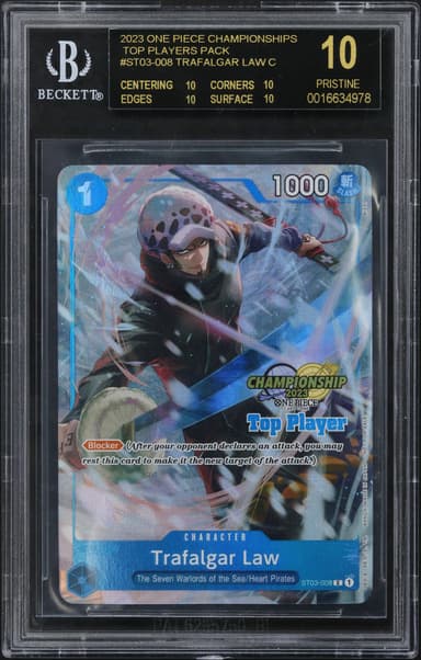 Trafalgar Law TEXTURED C/(Championship 2023 Top Players Pack)