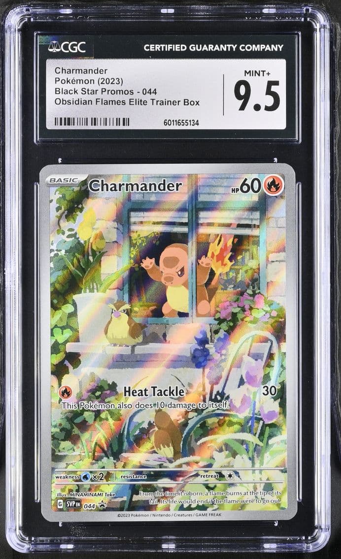 2023 #044 Charmander CGC 9.5 Bla