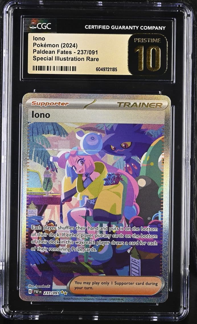 2024 #237 Iono CGC 10 Pristine P
