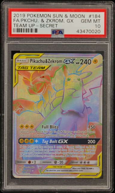 Full Art/Pikachu & Zekrom GX