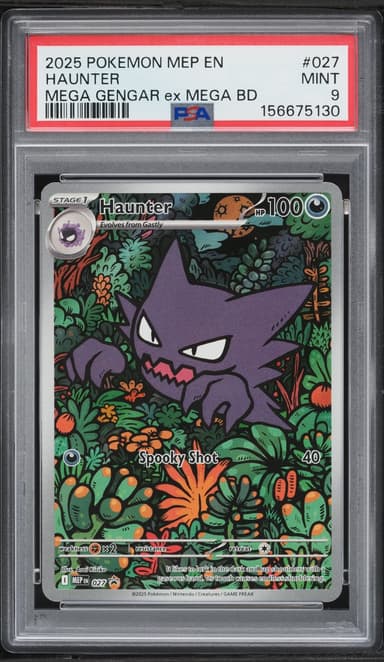 Pokemon Mega Evolution Promo Gengar ex Battle Deck Full Art Haunter #27
