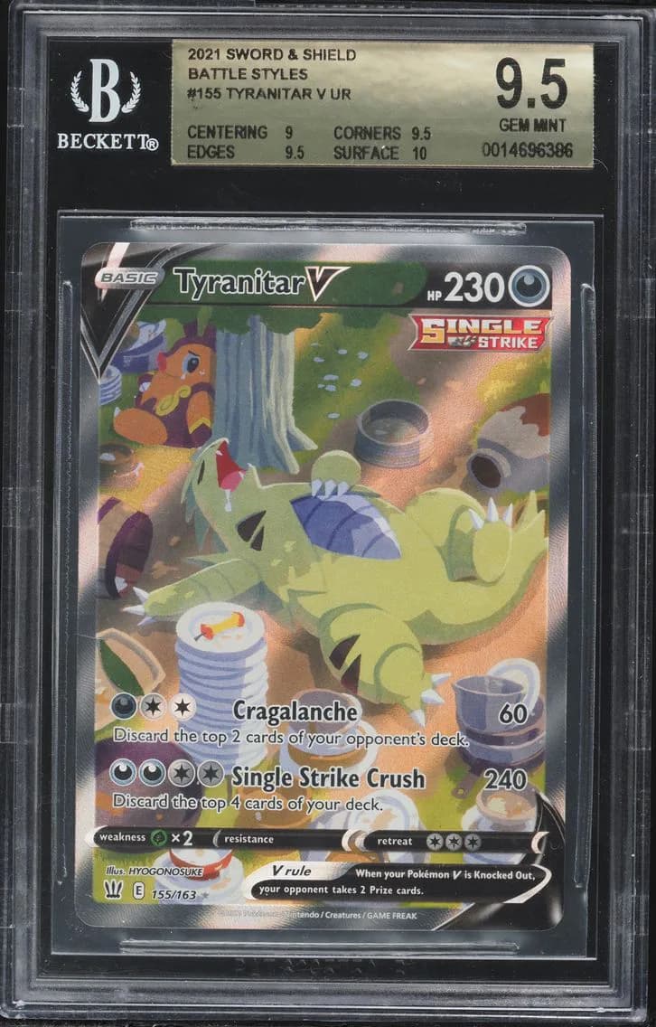 2021 #155 Full Art/Tyranitar V B