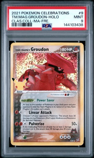 Groudon de Team Magma-Holo