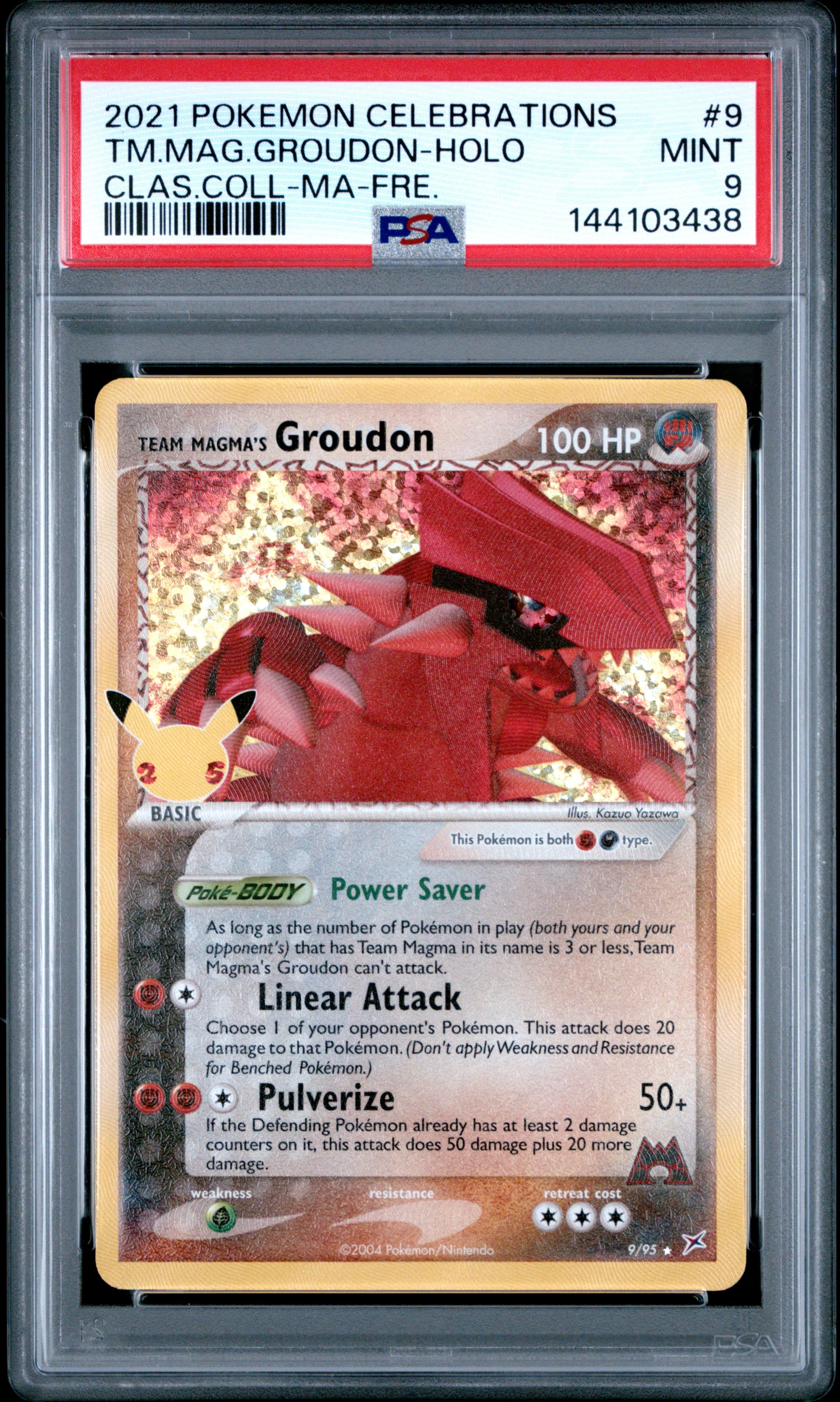 Groudon de Team Magma-Holo