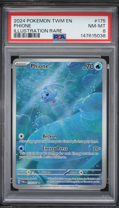 Pokemon Scarlet & Violet Twilight Masquerade IR Phione #175