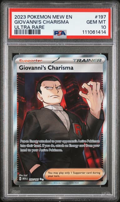 Giovanni's Charisma