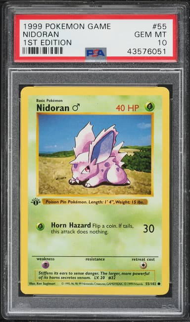 Nidoran 1st Edition