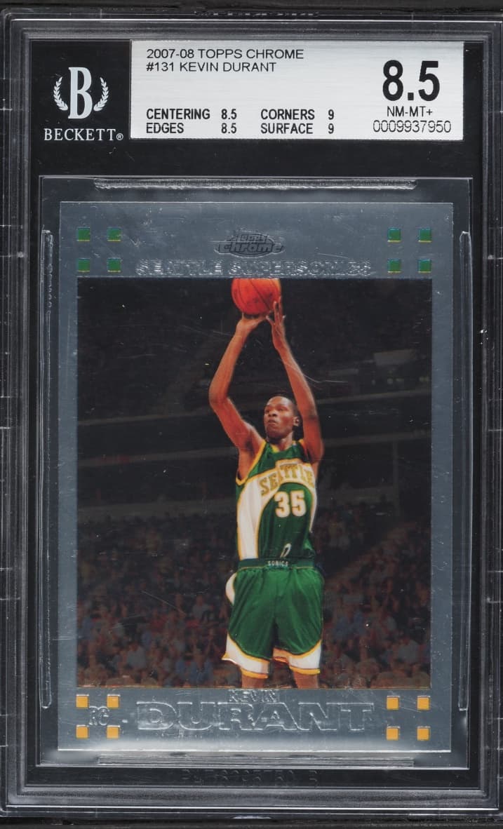 Topps Chrome Kevin Durant ROOKIE #131