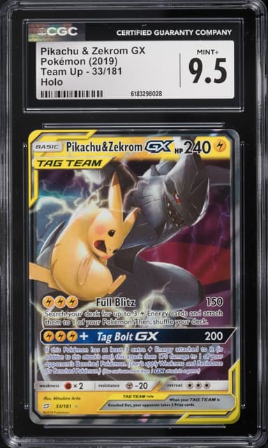 Pikachu & Zekrom GX