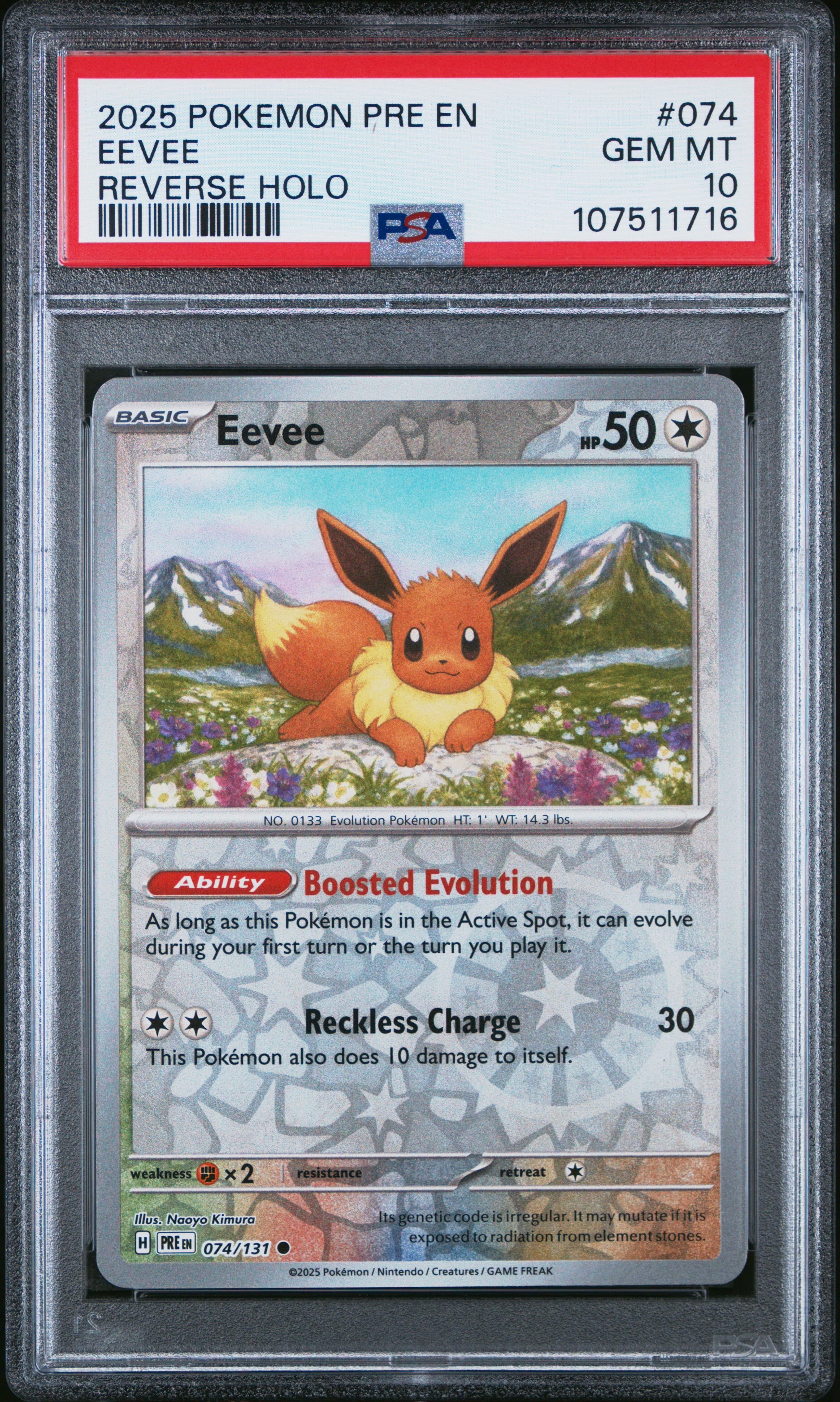 Eevee Reverse Holo