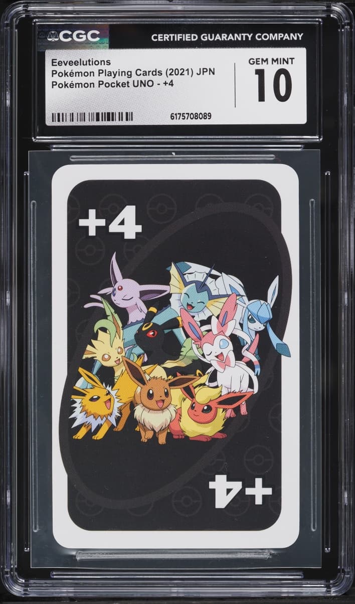 Pokemon Japanese Playing Cards Pocket UNO Eeveelutions