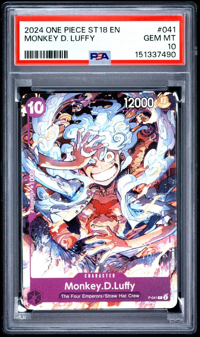 2024 #041 Monkey D. Luffy PSA 10