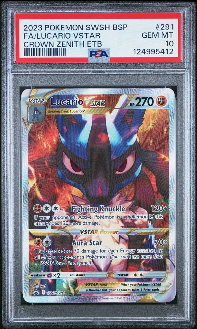 2023 #291 Full Art/Lucario Vstar