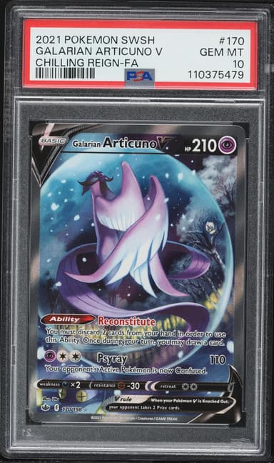 Full Art/Galarian Articuno V