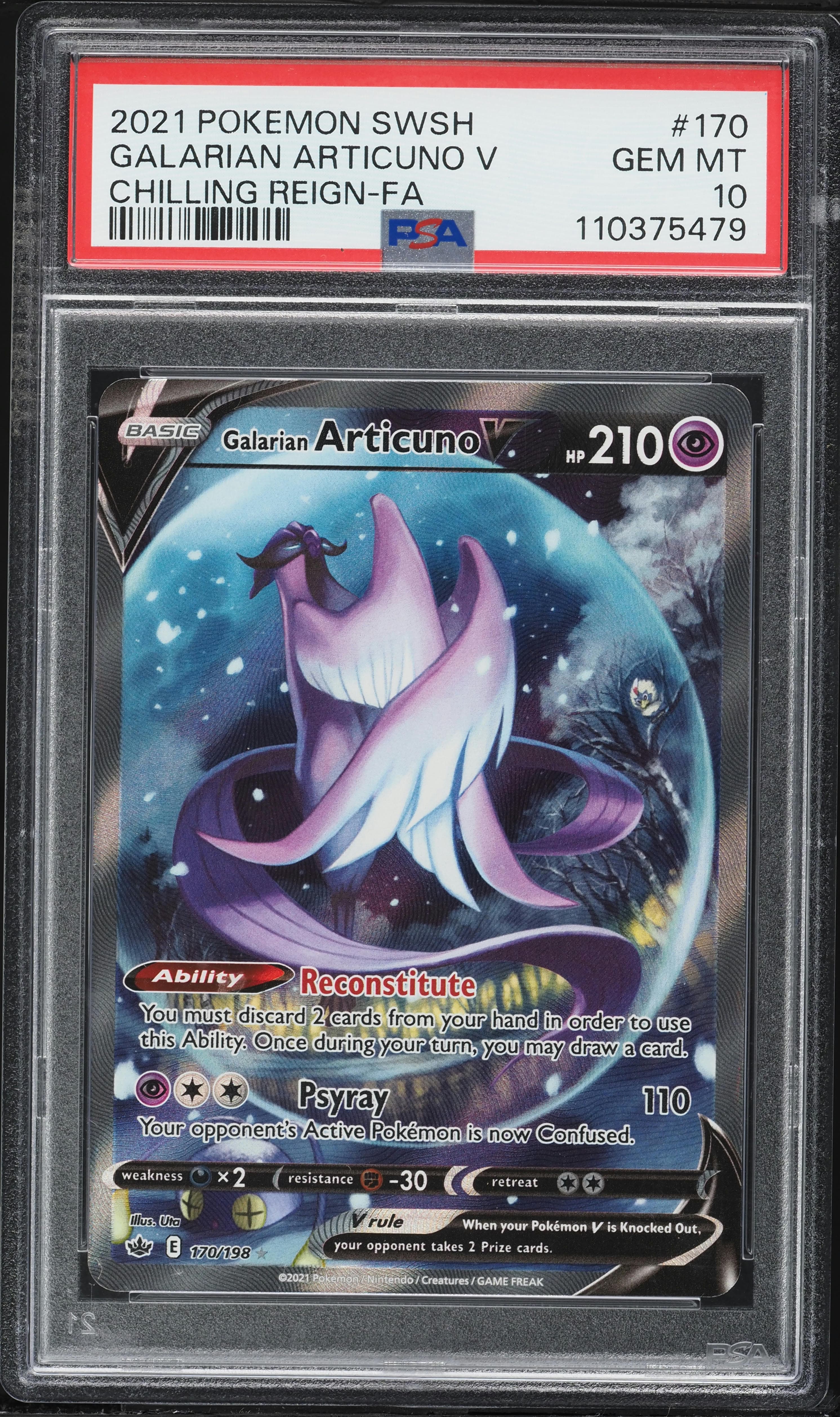 Full Art/Galarian Articuno V