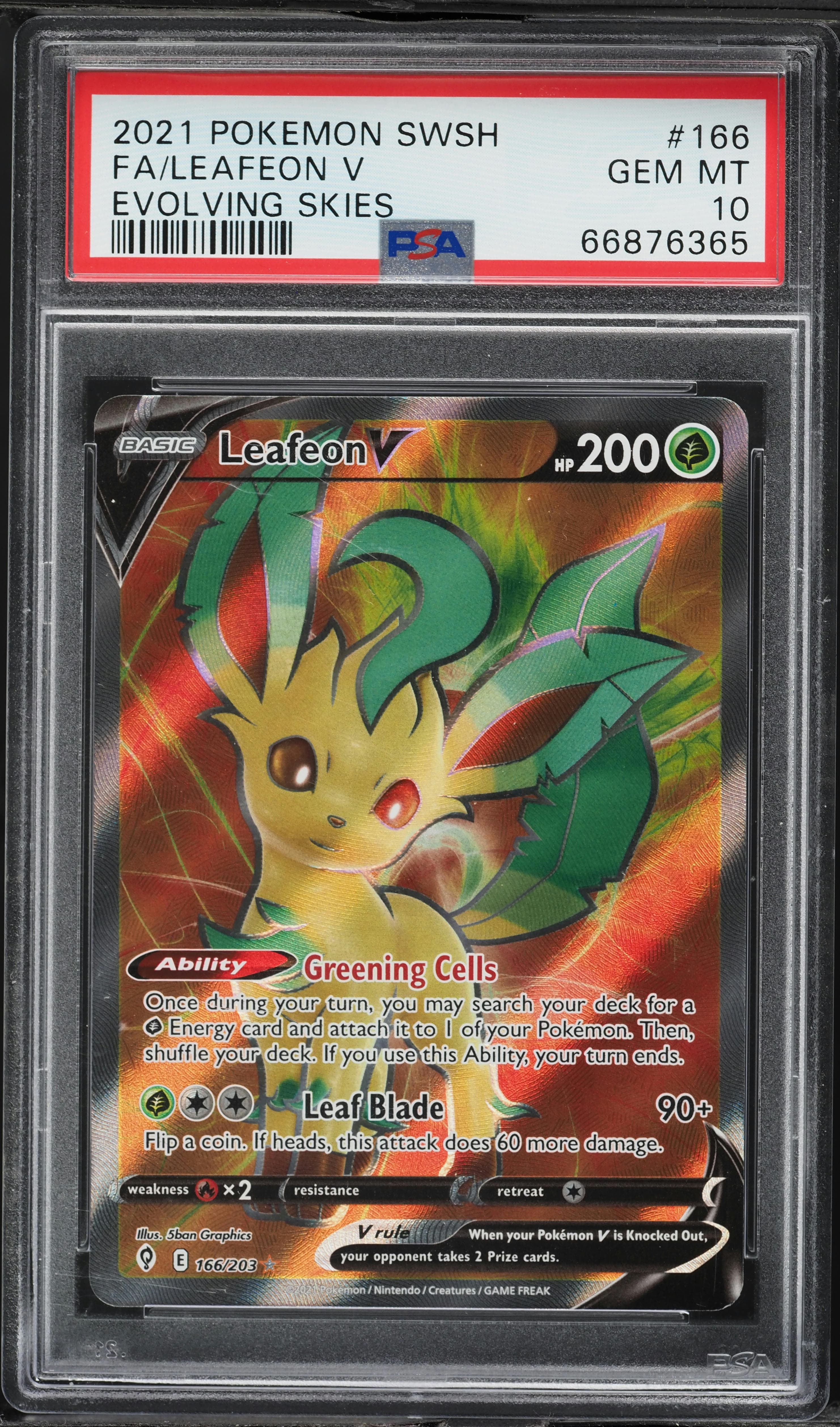 Full Art/Leafeon V