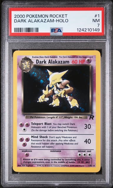Dark Alakazam-Holo