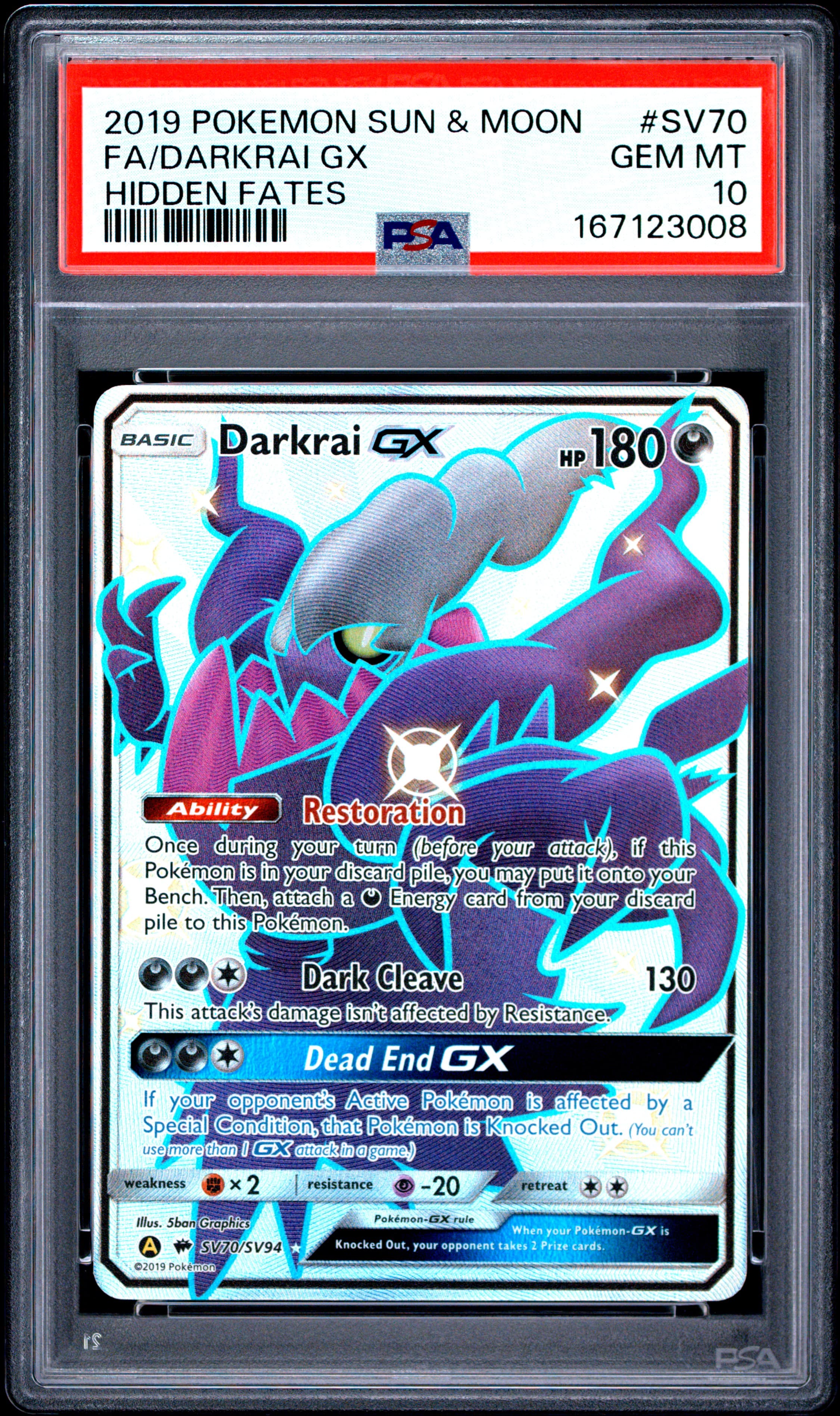 Full Art/Darkrai GX