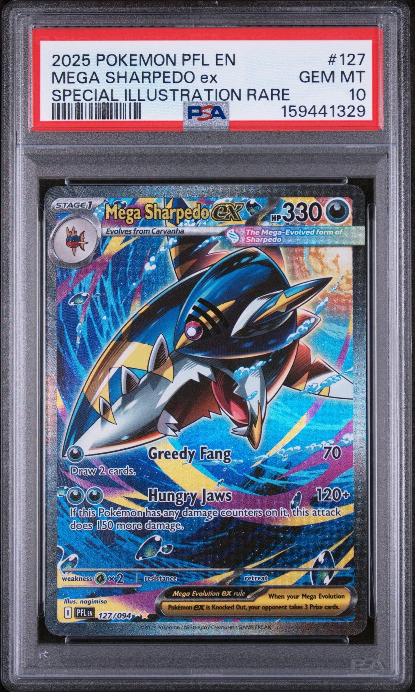 Mega Sharpedo EX