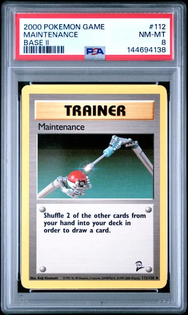 Maintenance