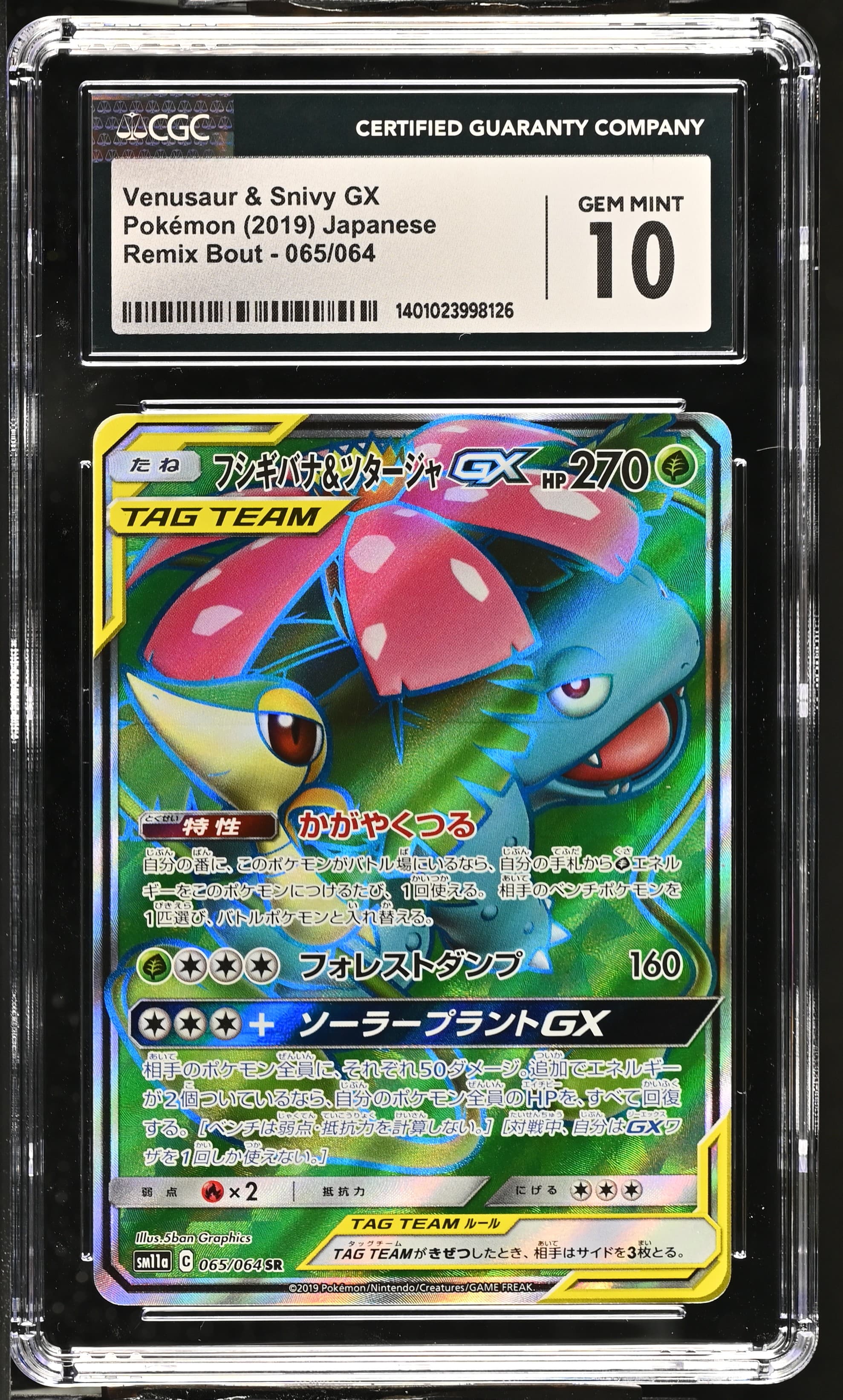 Venusaur & Snivy GX