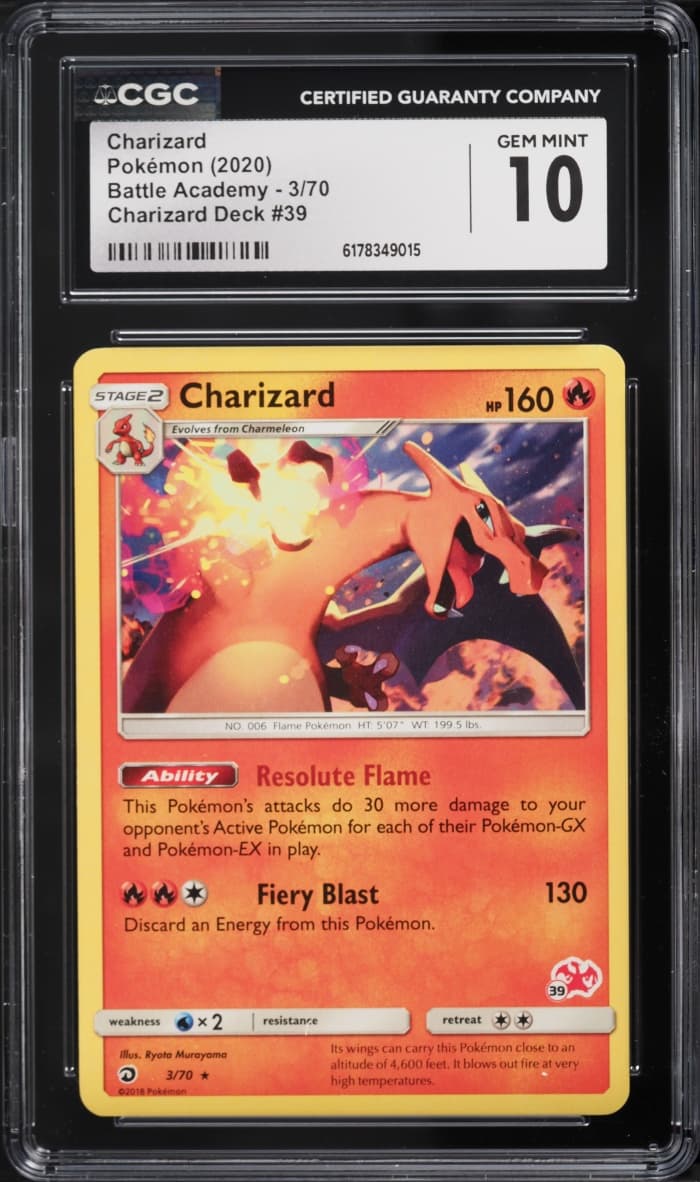 Pokemon Sun & Moon Battle Academy Deck 39 Charizard #3