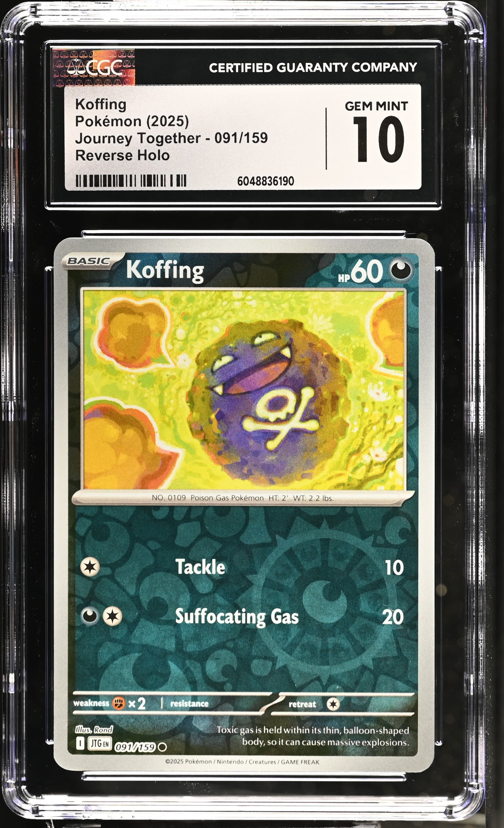 Koffing Reverse Holo