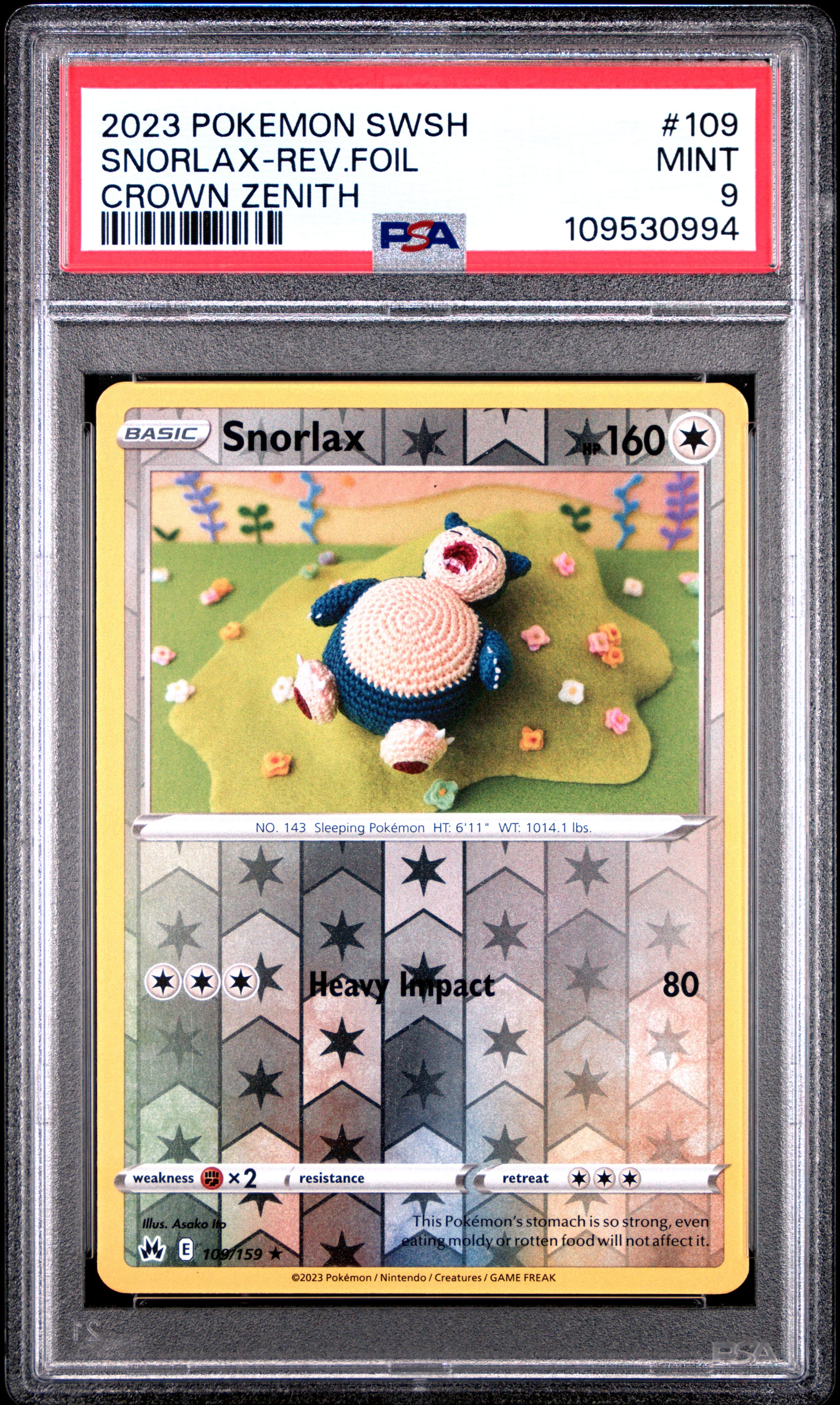Snorlax-Reverse Foil