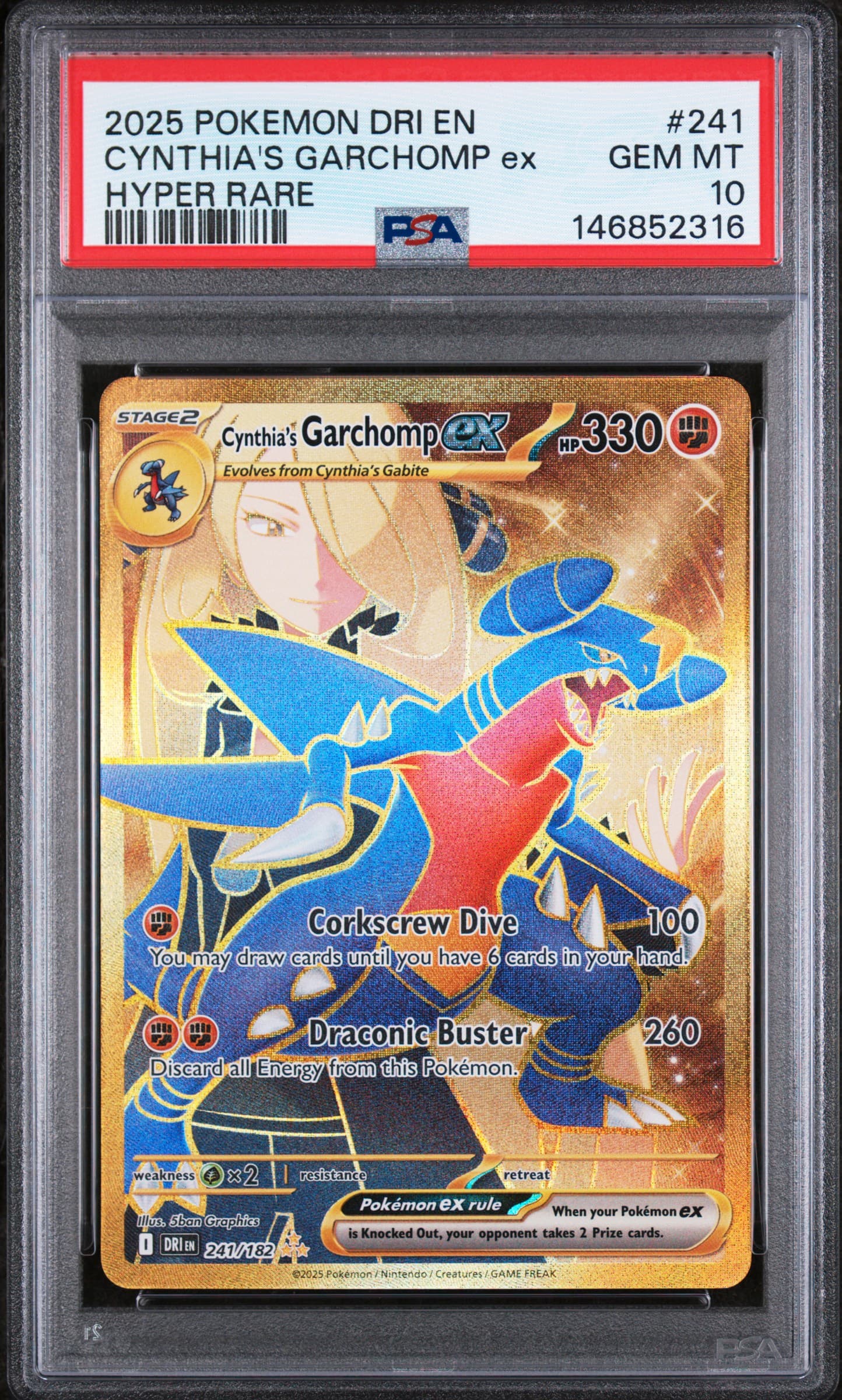 Cynthia's Garchomp EX