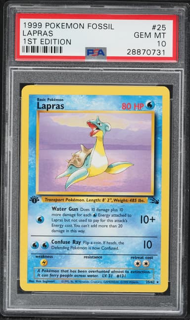 Lapras 1st Edition
