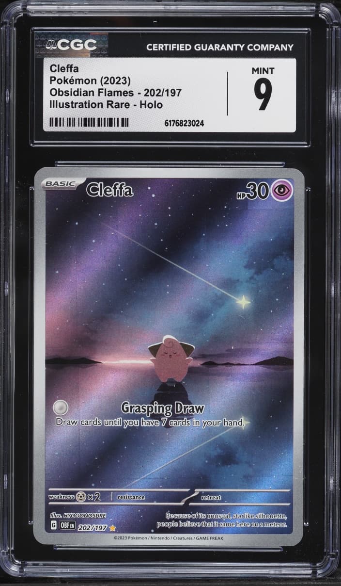 Pokemon Scarlet & Violet Obsidian Flames IR Cleffa #202