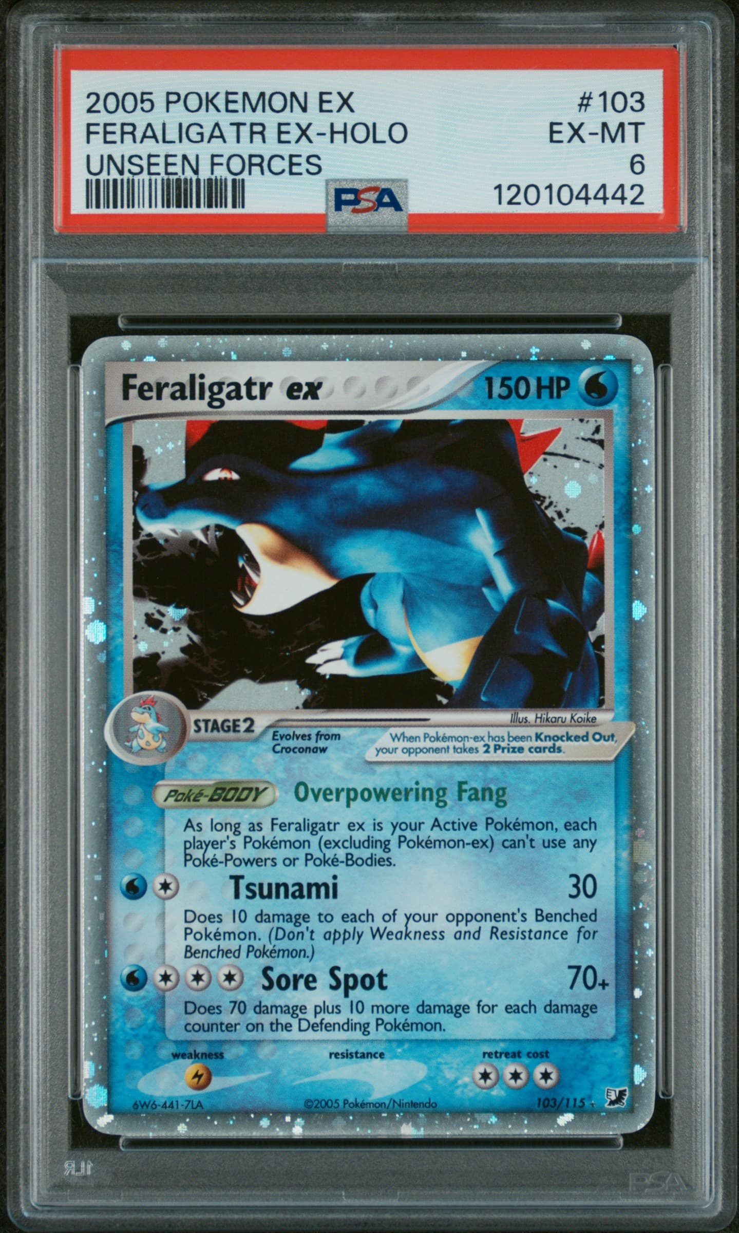 Feraligatr EX-Holo