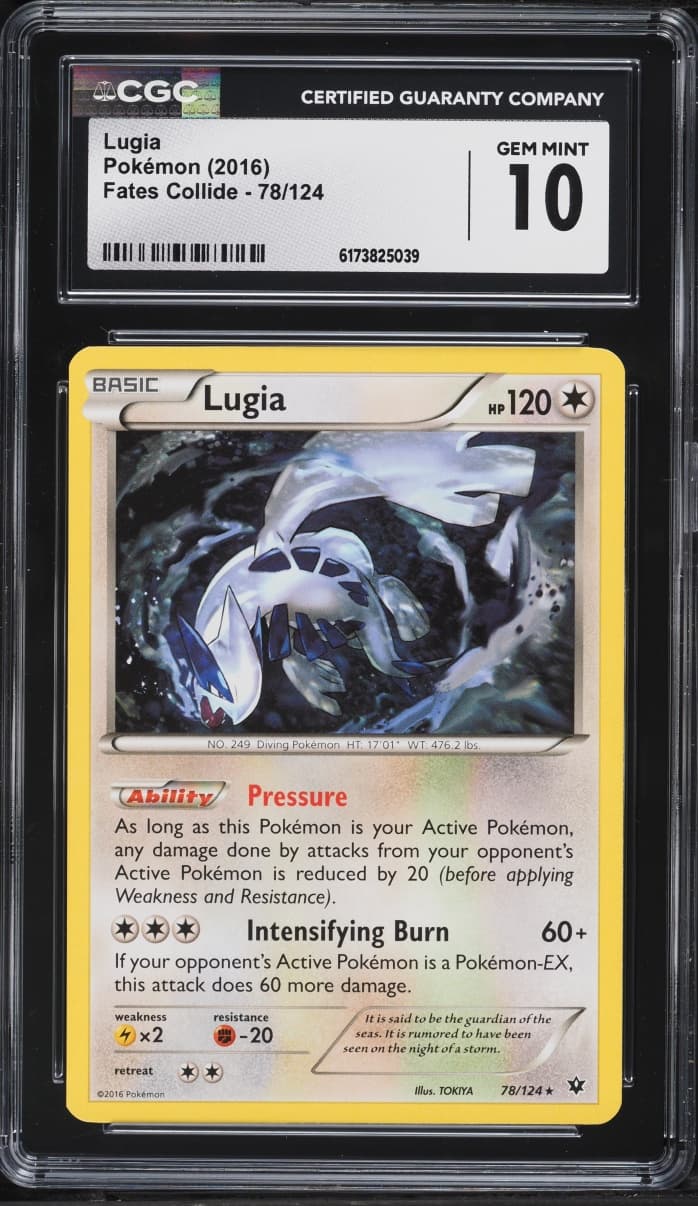 Pokemon XY Fates Collide Lugia #78