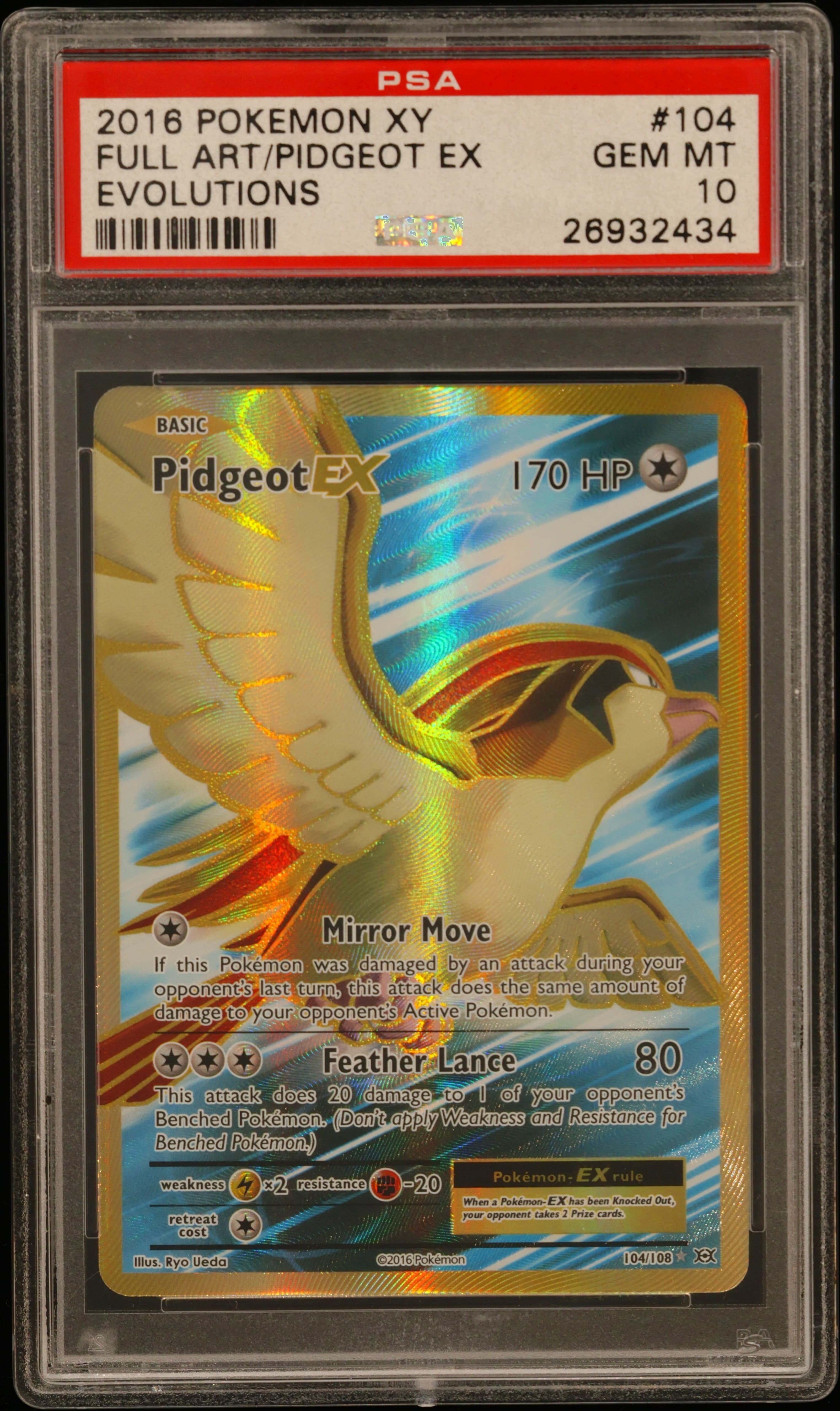 Full Art/Pidgeot EX
