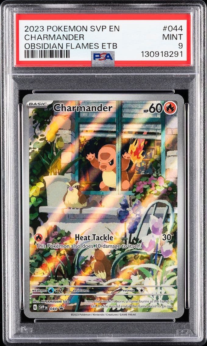 2023 #044 Charmander PSA 9 Svp E