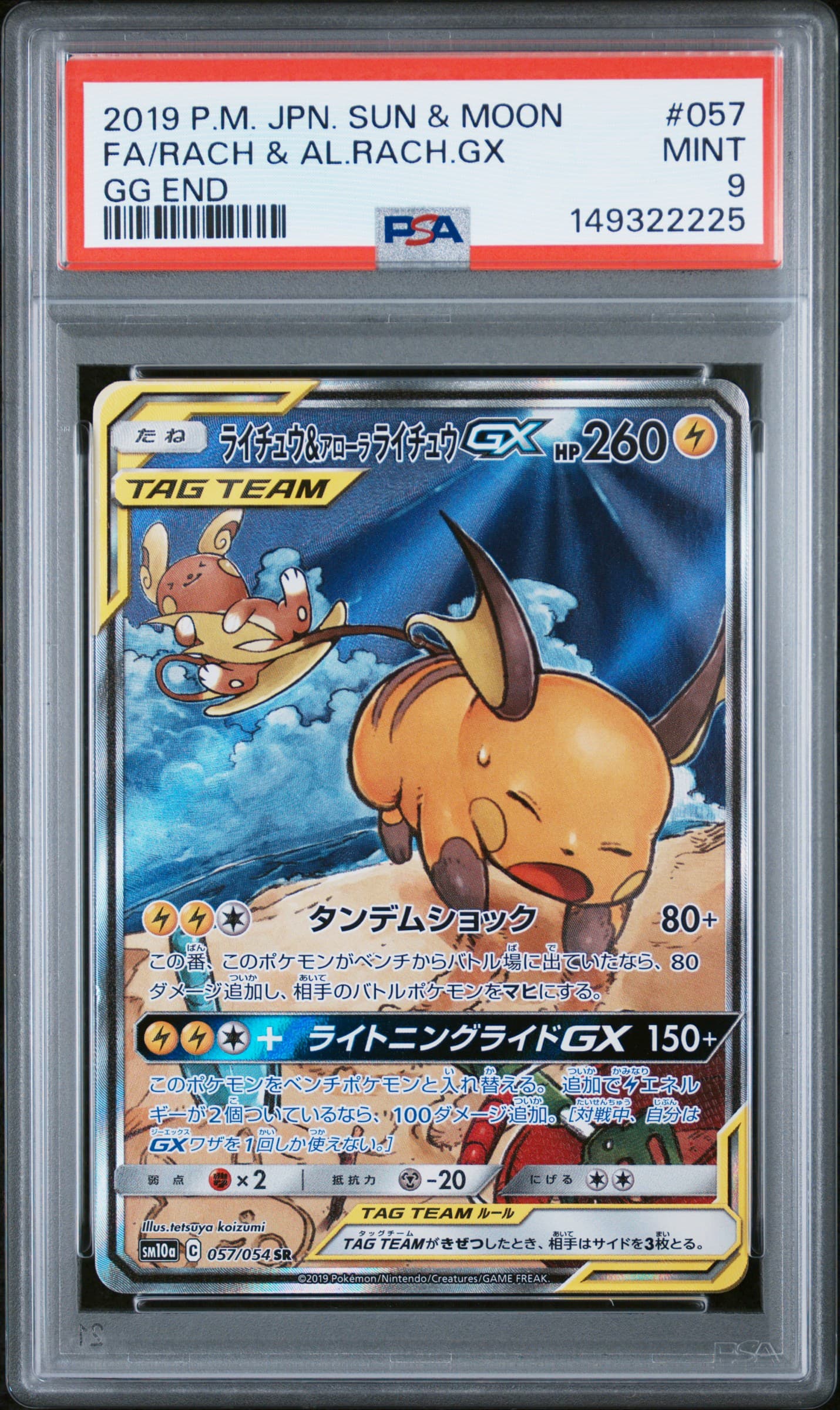 Full Art/Raichu & Alolan Raichu GX