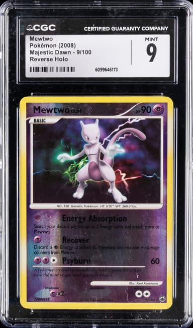 Mewtwo Reverse Holo
