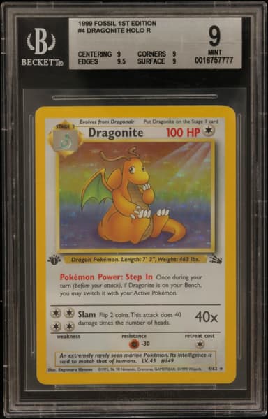 Dragonite HOLO R