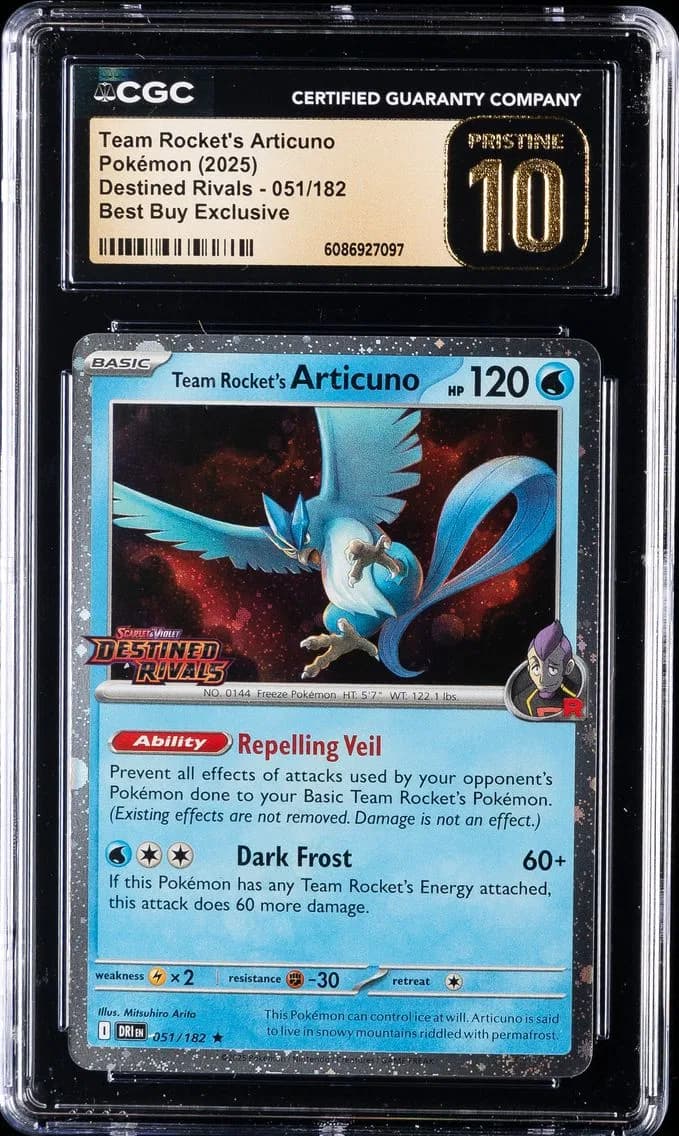 2025 #051 Team Rocket's Articuno