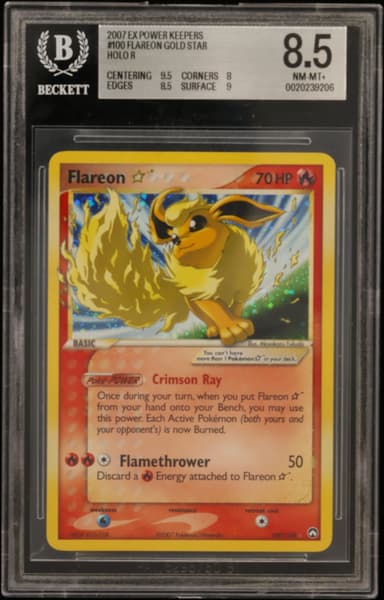 Flareon Gold Star HOLO R