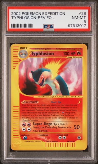 Typhlosion-Reverse Foil