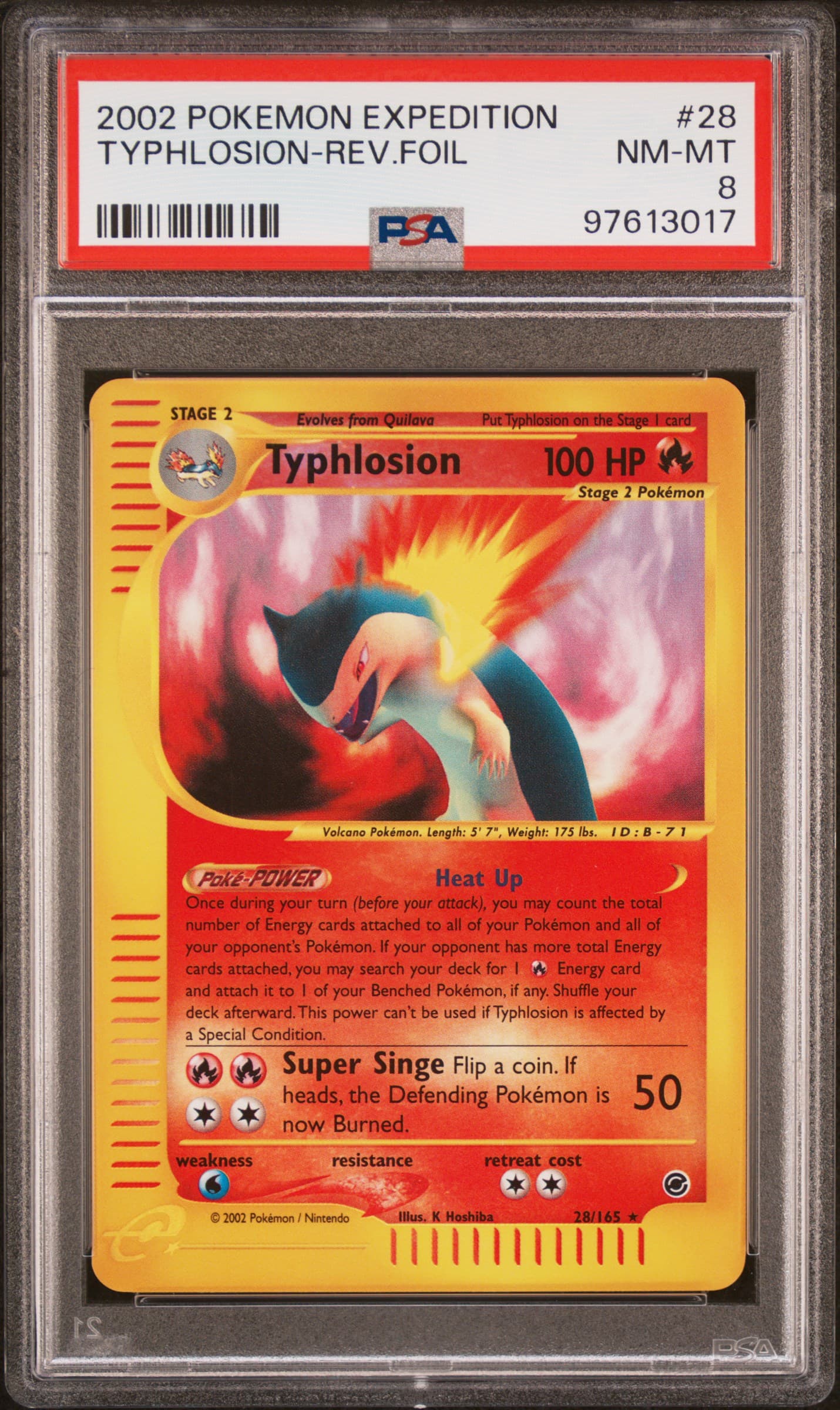 Typhlosion-Reverse Foil