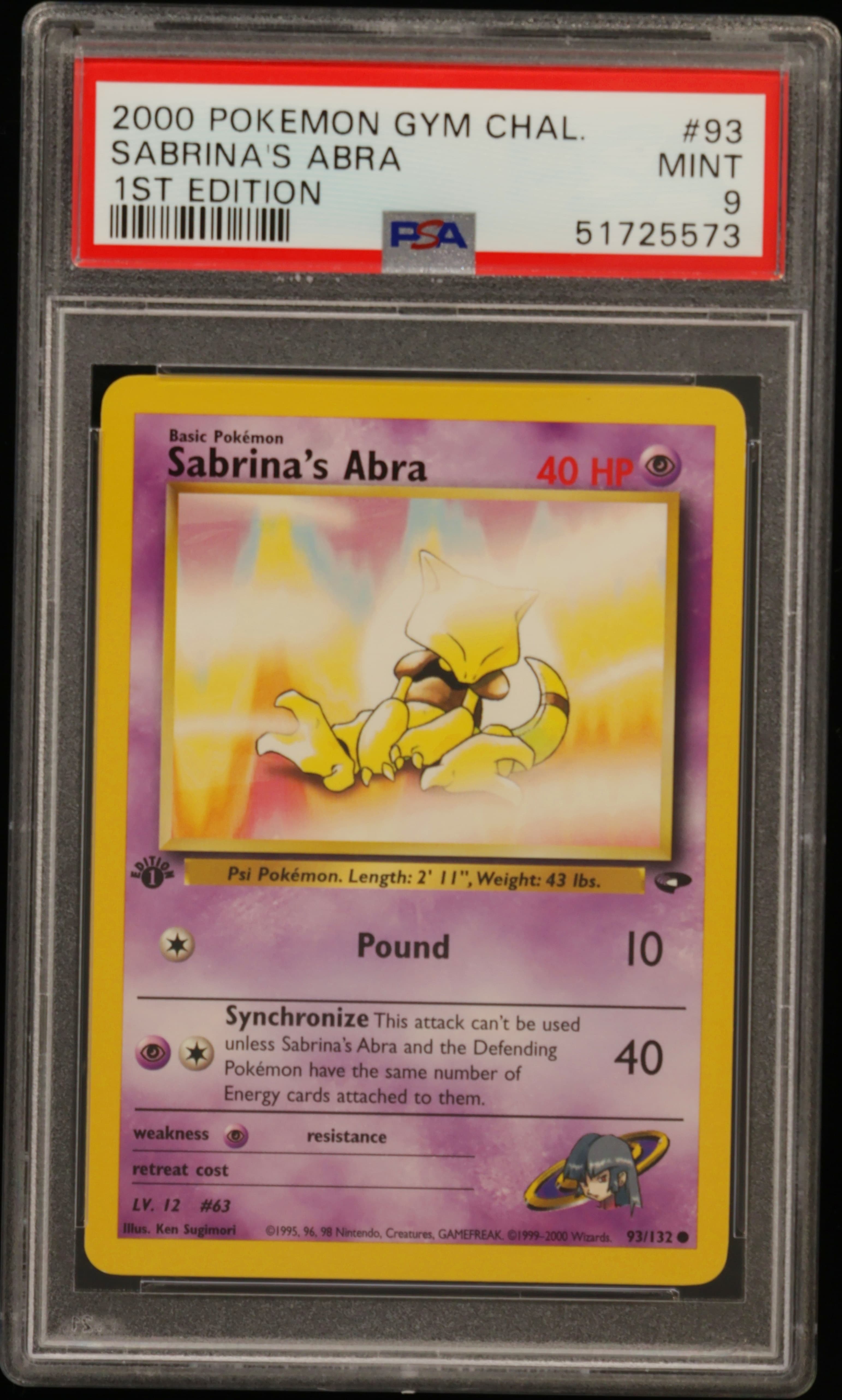 Sabrina's Abra 1st Edition