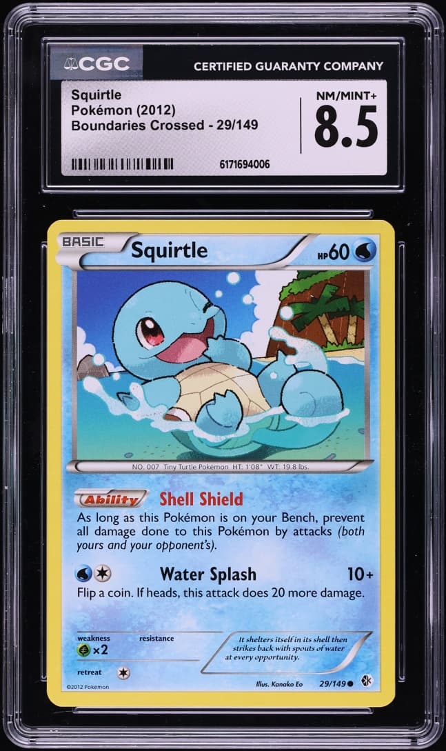 Pokemon Black & White Boundaries Crossed Squirtle #29