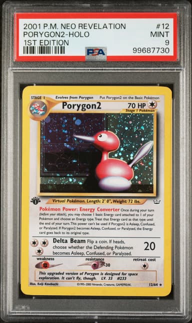 PORYGON2-Holo 1st Edition