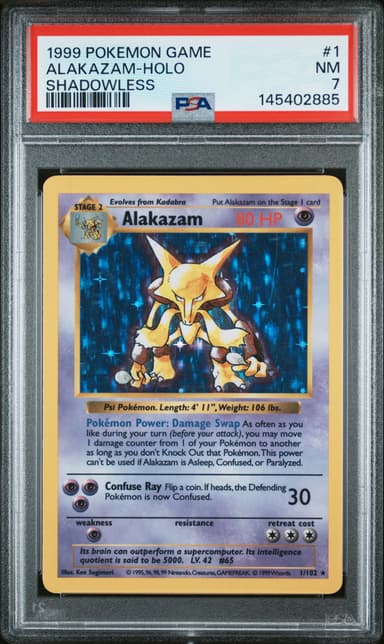 Alakazam-Holo Shadowless