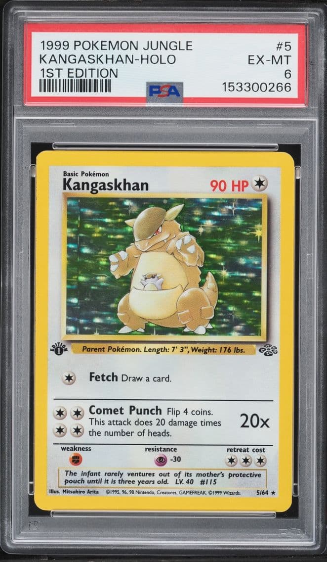 1999 Pokemon Jungle 1st Edition 